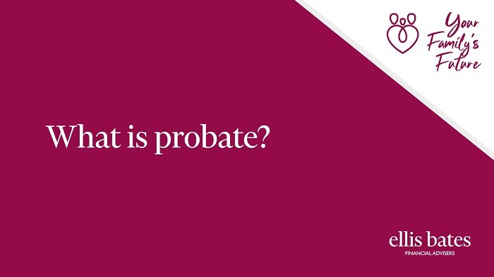 A video to explain probate and answering the question "what is probate?"